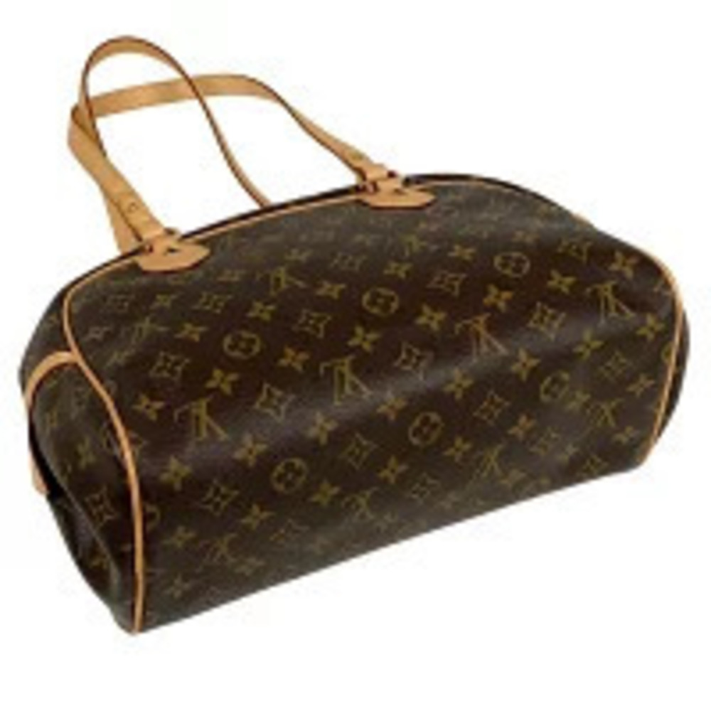 Louis Vuitton Montorgueil Handbag Tote 2way Brown Bag Monogram